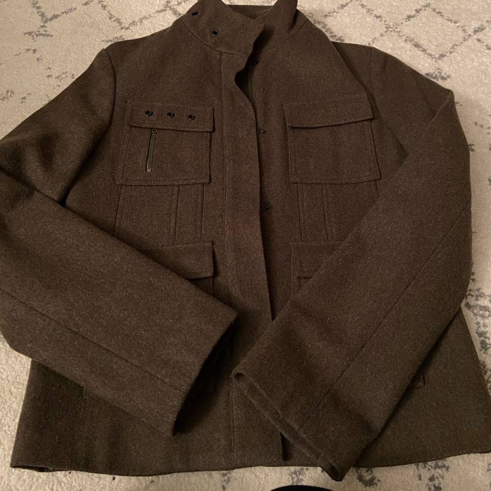 Club Monaco military wool jacket size small